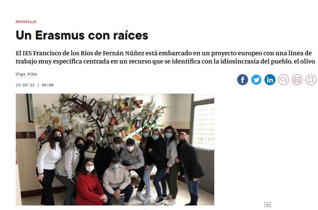 Un esrasmus con raices en Diario Córdoba