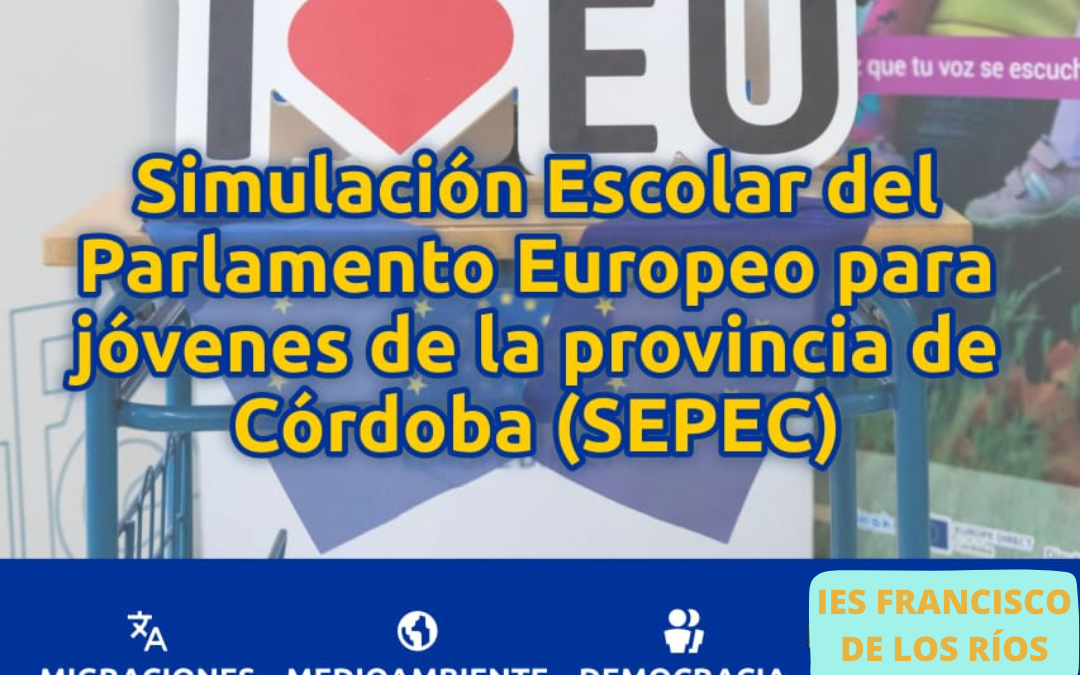 TALLER DE SIMULACION ESCOLAR DEL PARLAMENTO EUROPEO EN NUESTRO IES