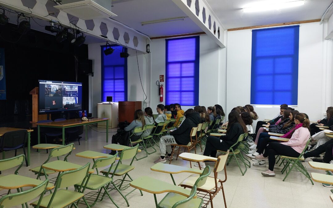 VIDEOCONFERENCIA CON LA BASE DEL EJERCITO INSTALADA EN LA ANTÁRTIDA