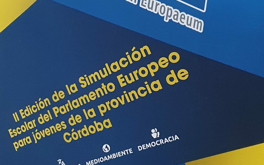 IES FRANCISCO DE LOS RÍOS EN LA SIMULACIÓN ESCOLAR DEL PARLAMENTO EUROPEO DE LA PROVINCIA DE CÓRDOBA