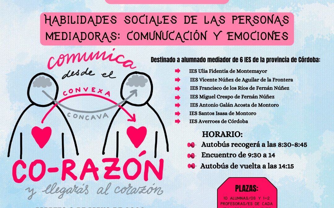 ENCUENTRO DE ALUMNADO MEDIADOR «COMUNICACIÓN Y EMOCIONES»