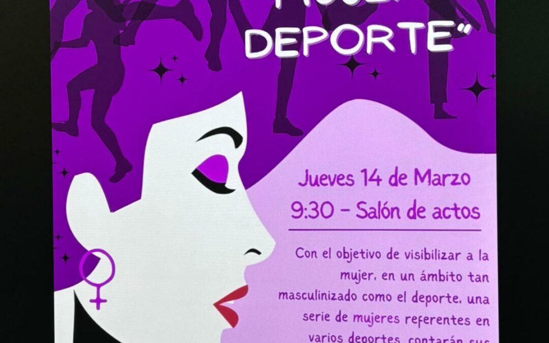 MESA REDONDA «MUJER Y DEPORTE» EN IES FRANCISCO DE LOS RÍOS