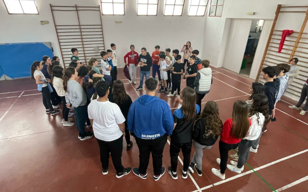 Actividad sensibilización Fundación ONCE en IES Francisco de los Ríos
