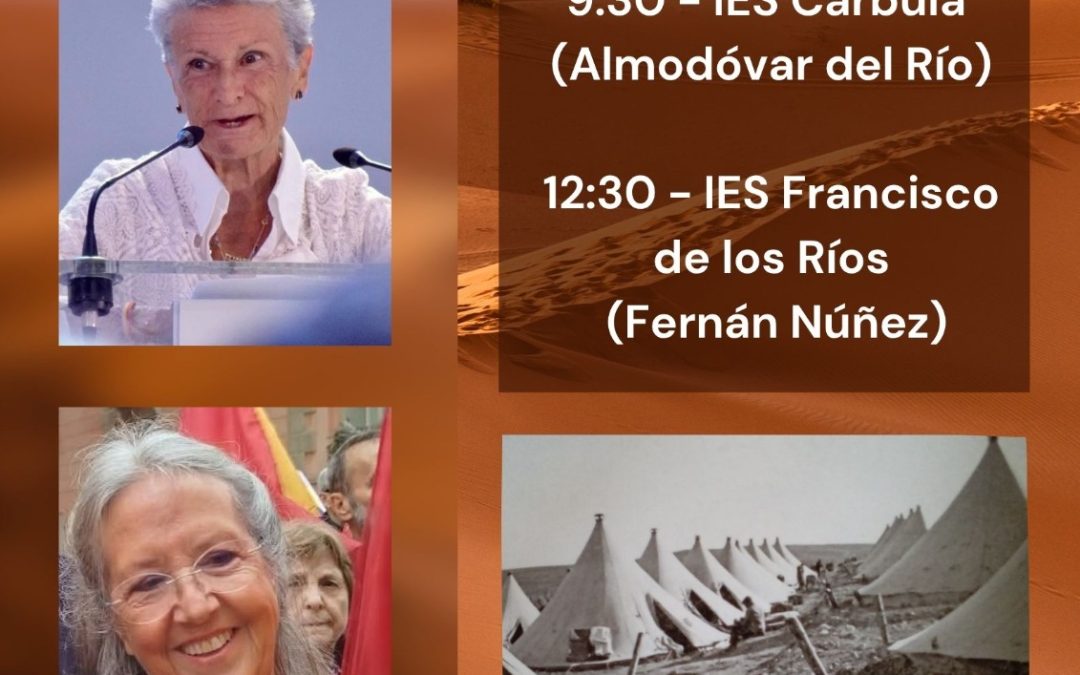 MEMORIA DEMOCRÁTICA «Voces nacidas en el exilio» EN EL IES FRANCISCO DE LOS RÍOS